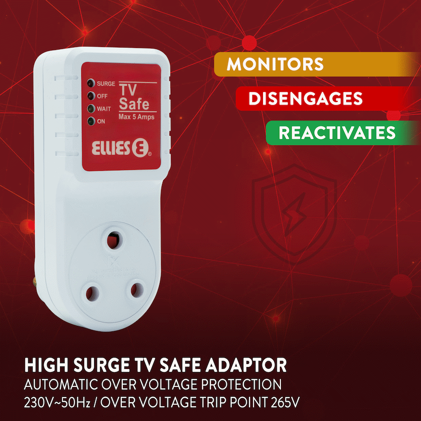 Ellies High Surge TV Safe Adaptor - Image 3