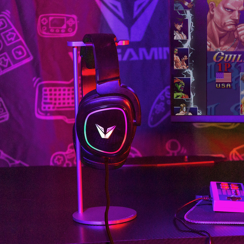 VX Gaming Maverick series Gaming Headset RGB - Image 3