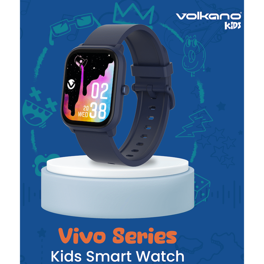 Volkano Vivo Series Kids Smart Watch - Dark Blue - Image 3