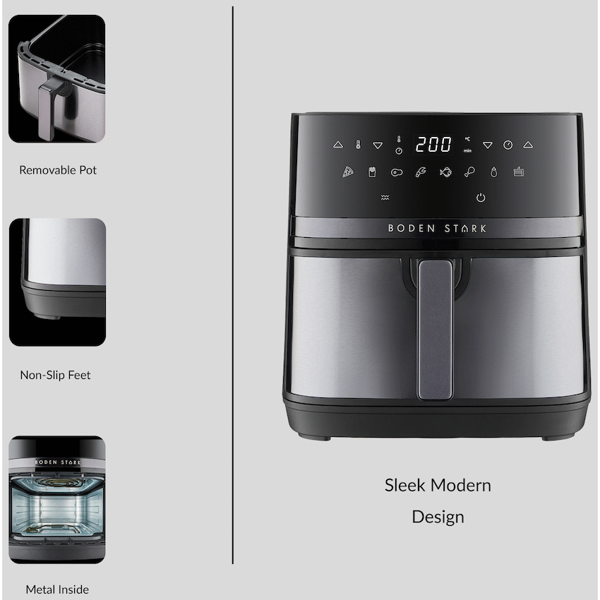 Boden Stark 8.0l Digital Air Fryer - Image 3