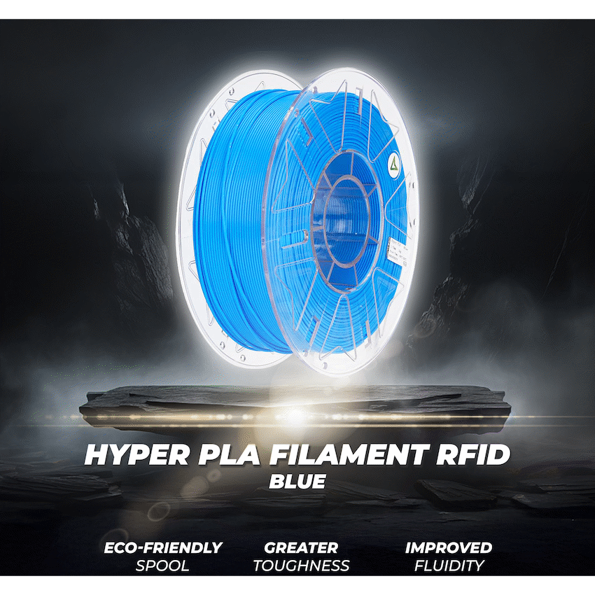 Creality Hyper PLA Filament RFID Blue - Image 3