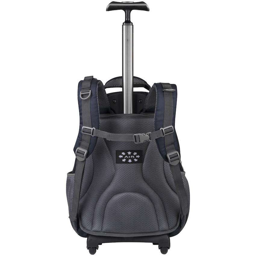 Volkano Orthopaedic Trolley Backpack 35l - Navy/Grey - Image 3