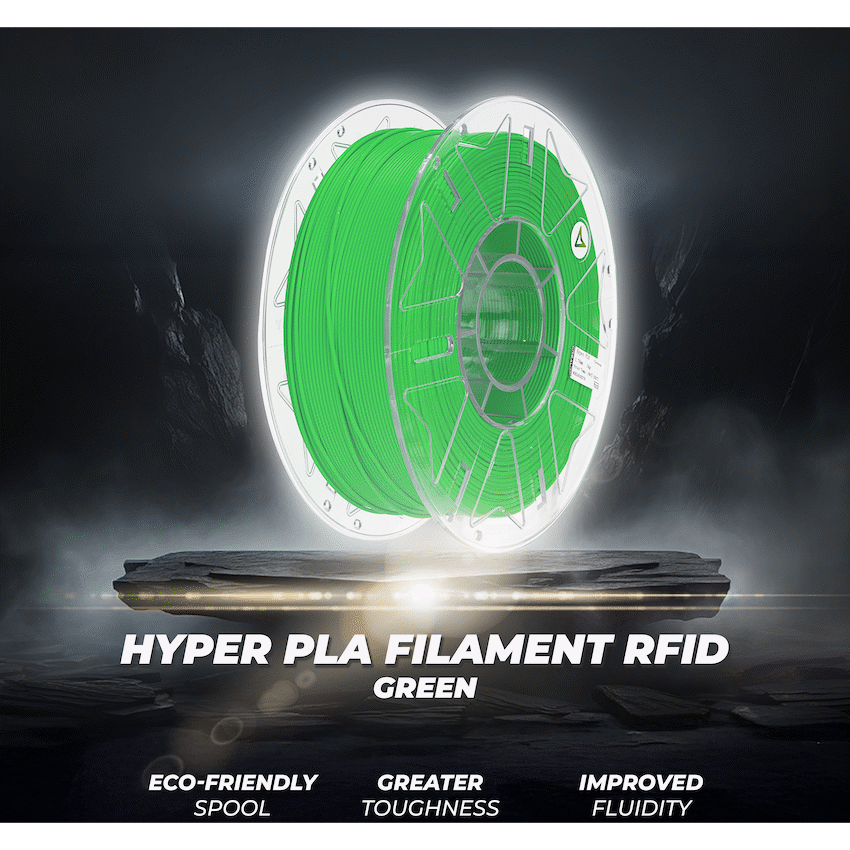 Creality Hyper PLA Filament - RFID - Green - Image 3