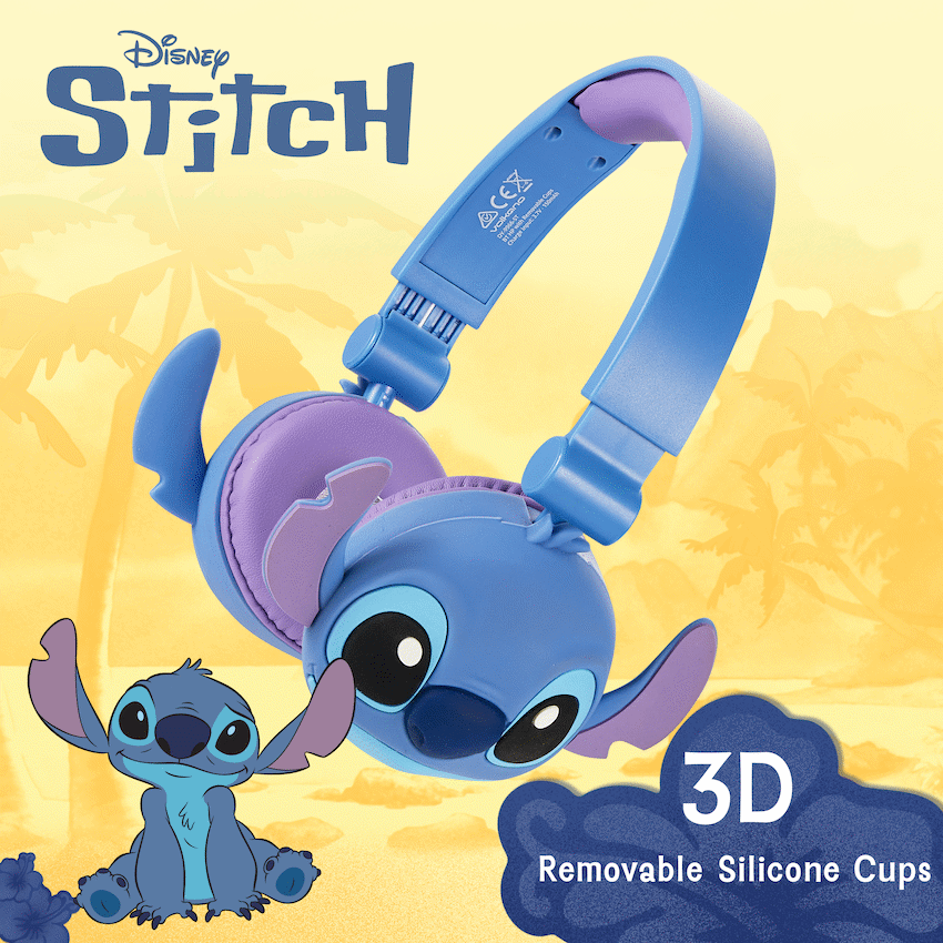 Stitch Bluetooth Padded Headphone with Removable Cups - Image 3