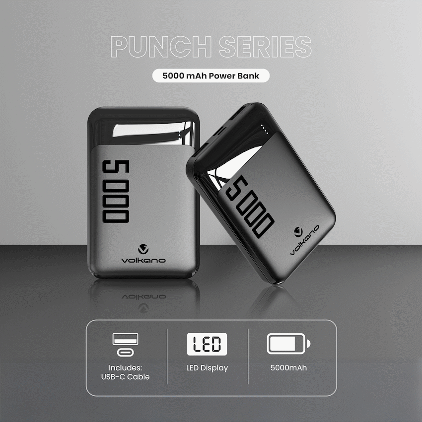 Volkano Punch Series 5000mah Power Bank - Image 3