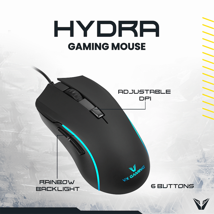 VX Gaming Hydra Series Gaming Mouse - Image 3