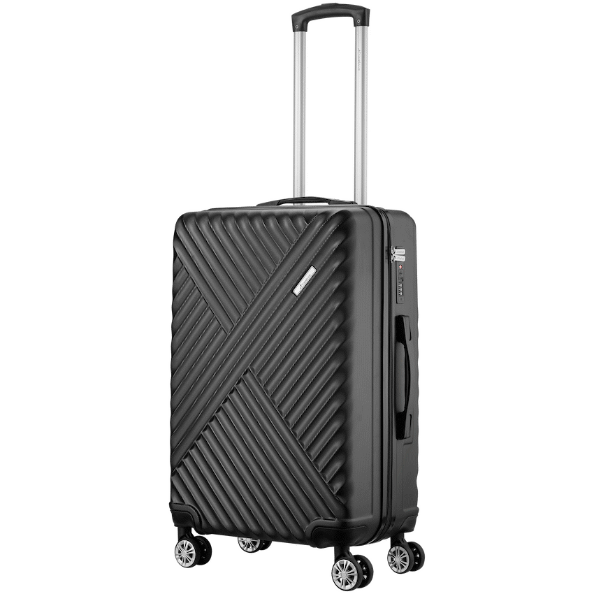 Travelwize Astra ABS 67cm 4-Wheel Spinner Luggage - Black - Image 3