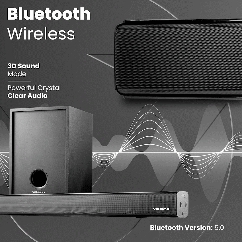Volkano Turbulent Series 80w 2.1 Soundbar - Image 3