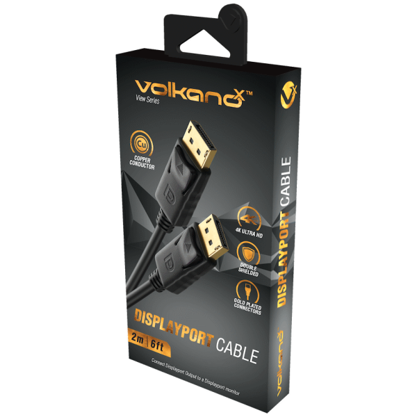 VolkanoX View Series DisplayPort Cable 2m