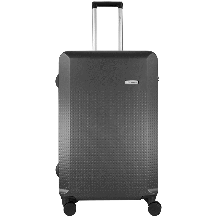 Travelwize Cyclone ABS 4-Wheel Spinner 3-Piece Luggage Set - Granite - Image 3