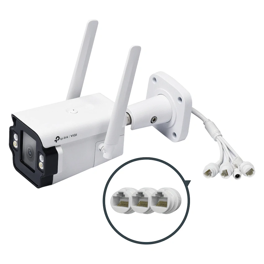 InSight S345-4G (4mm) VIGI 4MP Outdoor Full-Color 4G Bullet Network Camera - Image 3