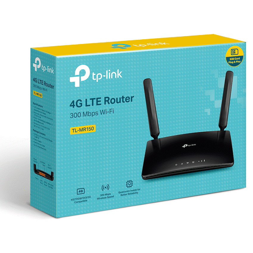 TP-Link TL-MR150 300Mbps Wireless N 4G LTE Router - Image 4
