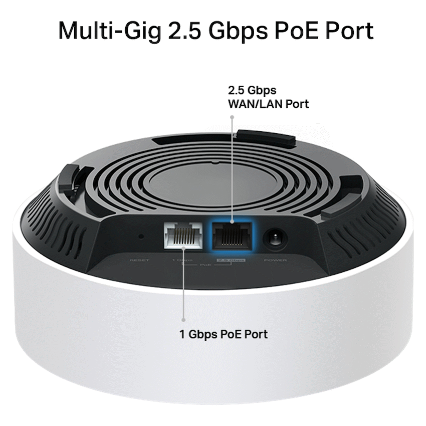 TP-Link Deco X50-POE (3-Pack) AX3000 Whole Home Mesh Wi-Fi 6 System with PoE - Image 4