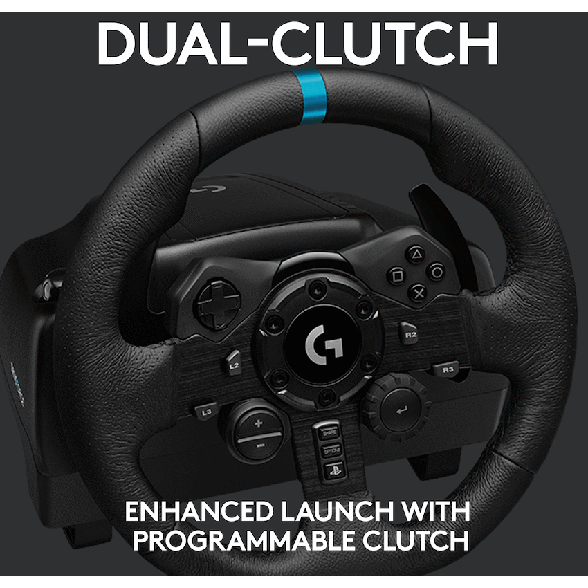 Logitech(R) G923 PS Trueforce Racing Wheel and Pedals for PS & PC - Image 4