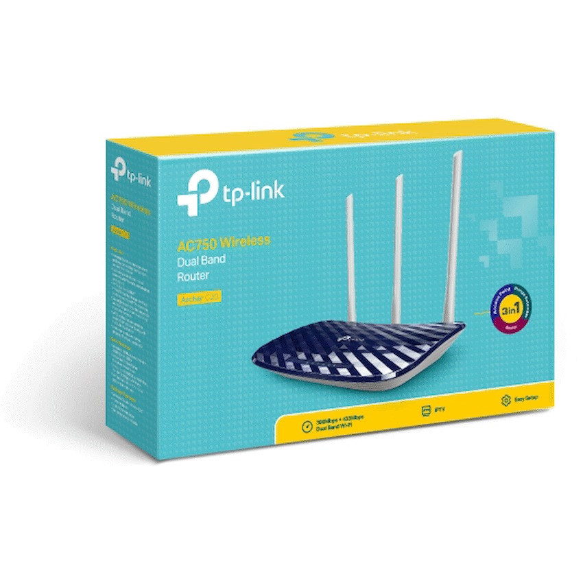 TP-Link Archer C20 AC750 Dual-Band Wi-Fi Router - Image 4