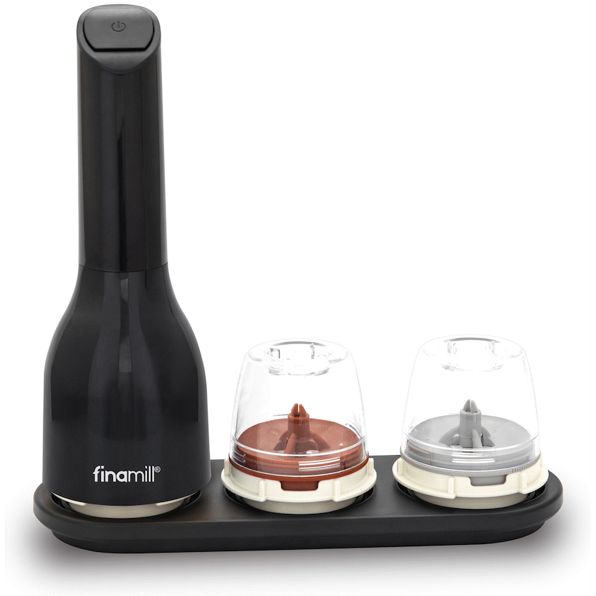 Finamill Battery-Operated Grinder - Midnight Black - Image 4