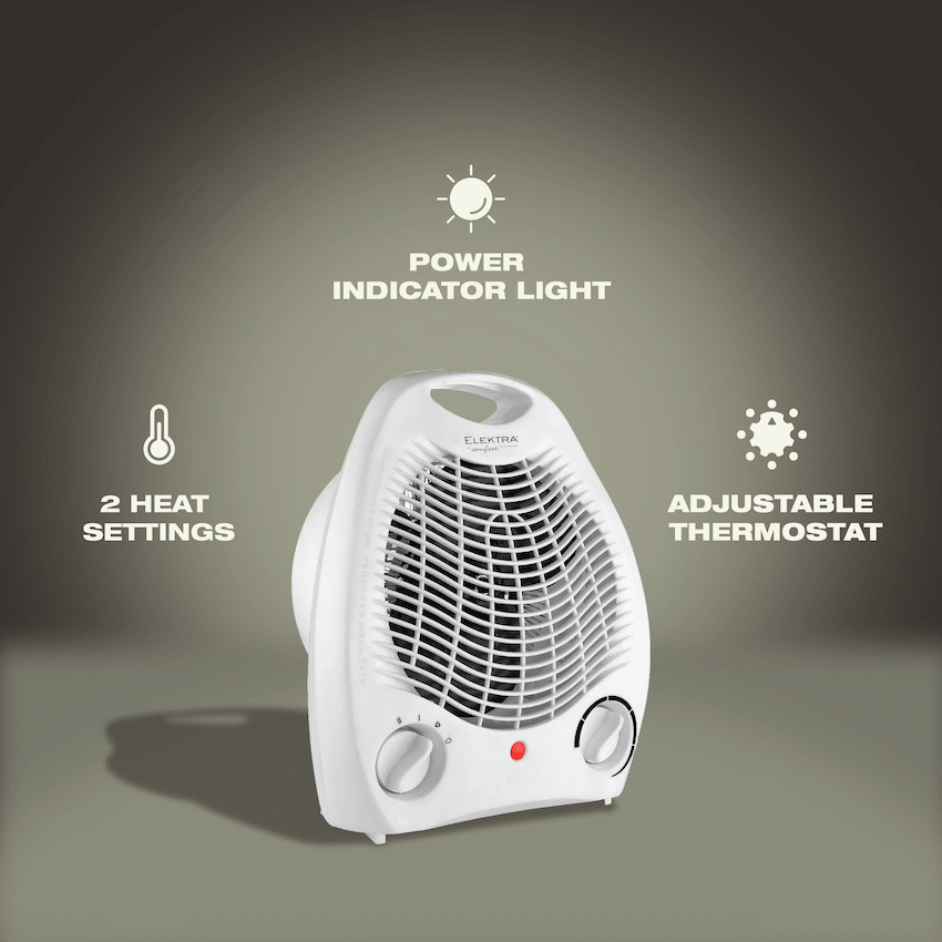 Elektra Comfort Classic Fan Heater - Image 4