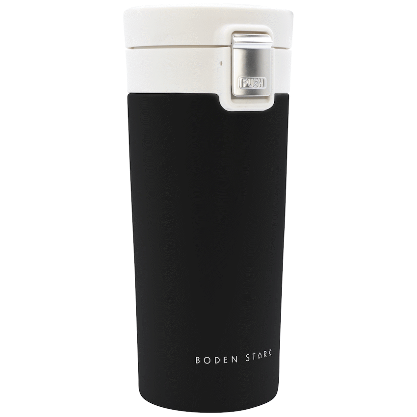 Boden Stark 380ml Travel Mug - Black - Image 4
