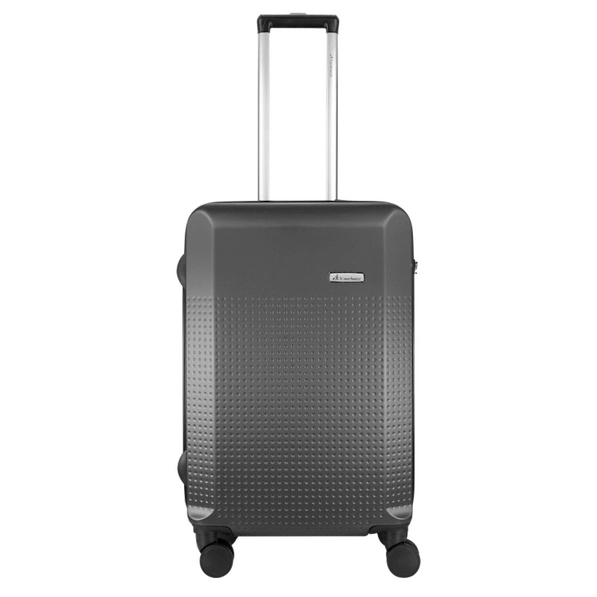 Travelwize Cyclone ABS 4-Wheel Spinner 3-Piece Luggage Set - Granite - Image 4