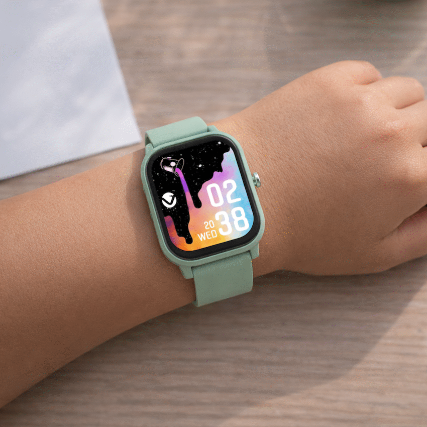 Volkano Vivo Series Kids Smart Watch - Sage Green - Image 4