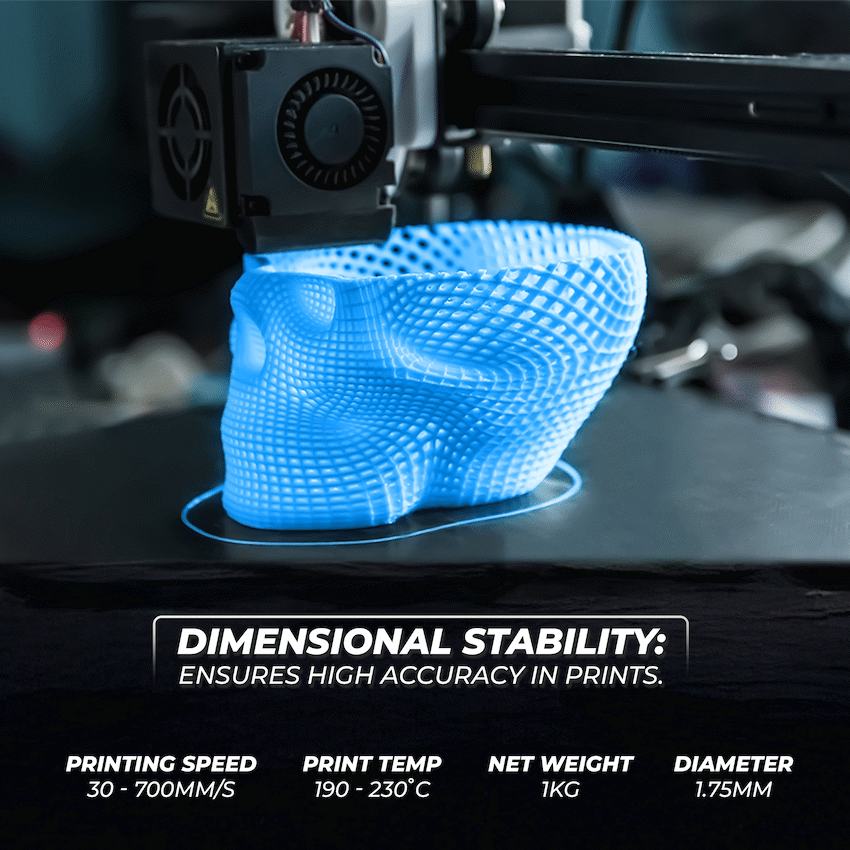 Creality Hyper PLA Filament RFID Blue - Image 4