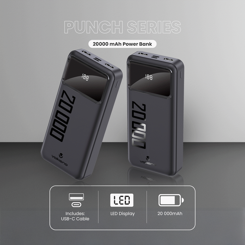 Volkano Punch Series 20000mah Power Bank - Image 4