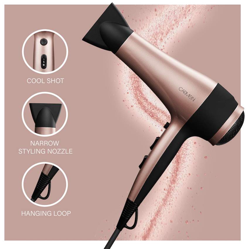 Carmen Ionic 2400w Hairdryer - Image 4