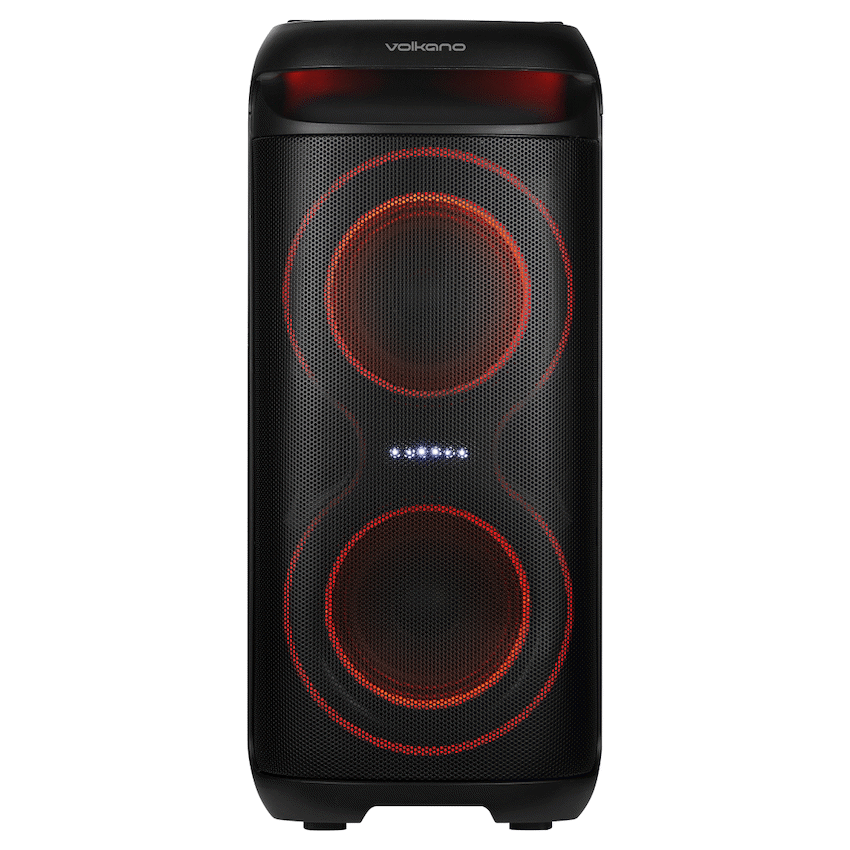 VolkanoX VXP200 Dual 6.5" Party Speaker - Black - Image 4