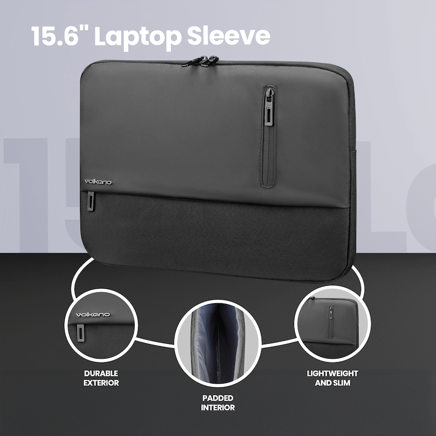 Volkano Focus Series 15.6" Laptop Sleeve & Wireless Mouse - Image 4