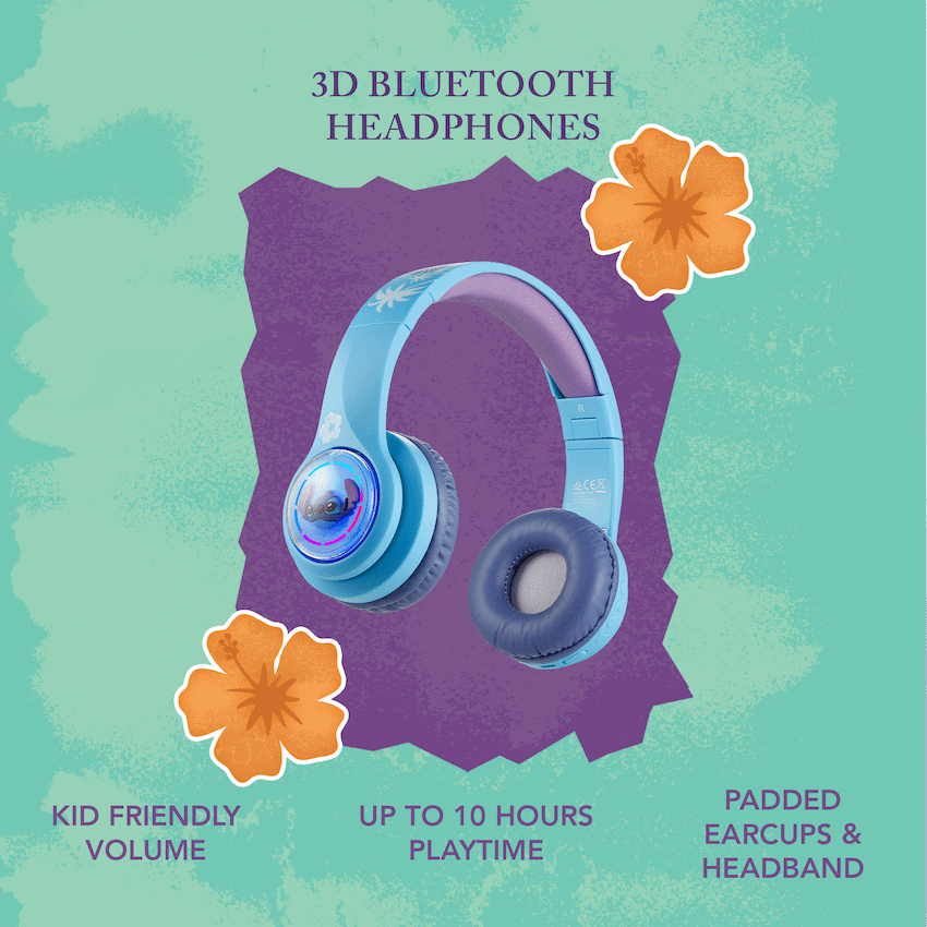 Disney Stitch 3D Bluetooth Headphones - Image 4