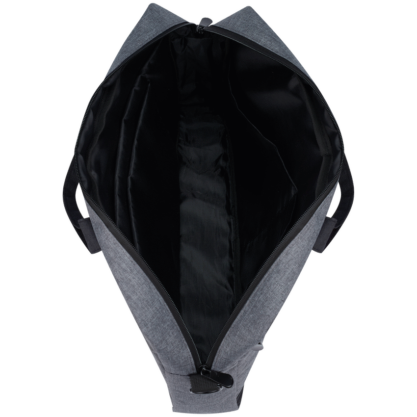 Amplify Ingwe 15.6"Laptop Shoulder Bag Black/Charcoal - Image 4