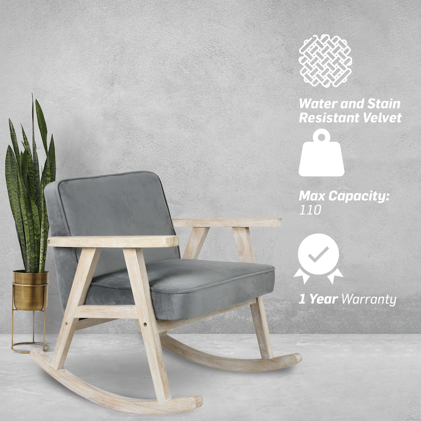 Leno Baby - Water-Resistant Rocking Chair - Image 4