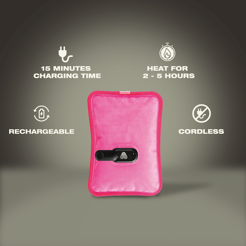 Elektra Pink Hot Water Bottle - Image 5
