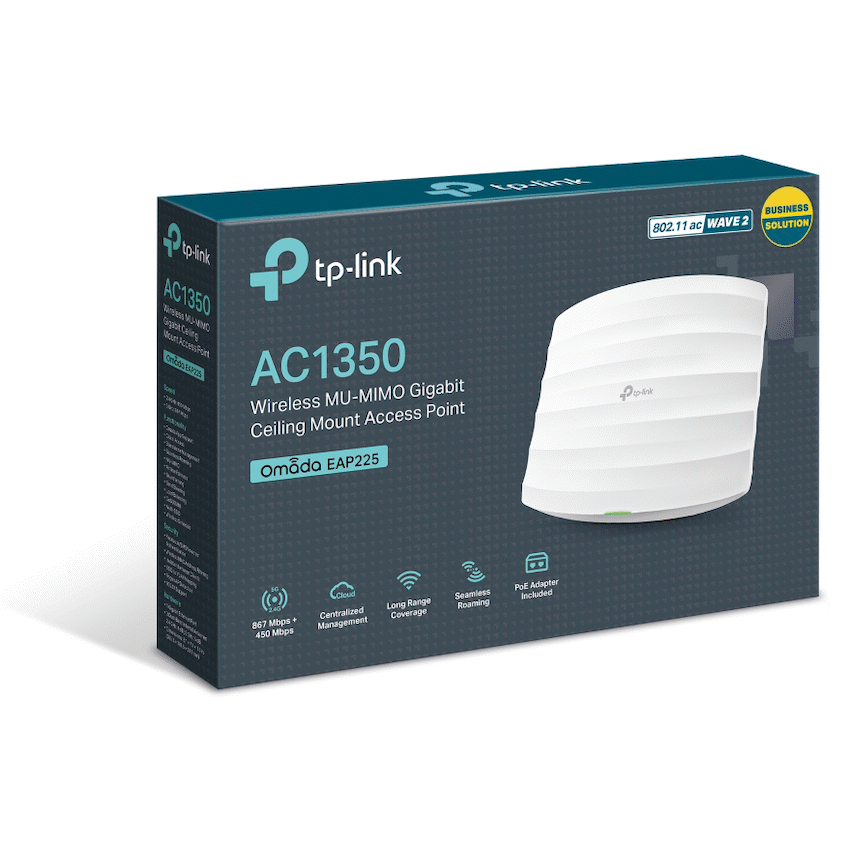 TP-Link EAP225 AC1350 Wireless Dual-Band Ceiling-Mount Access Point - Image 5