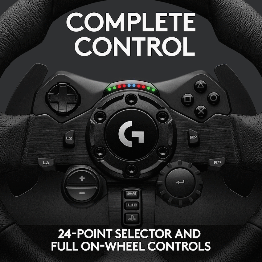 Logitech(R) G923 PS Trueforce Racing Wheel and Pedals for PS & PC - Image 5