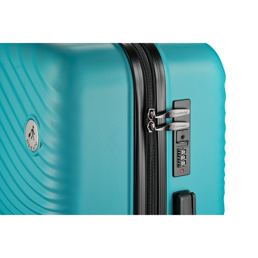 Travelwize Maui ABS 4-Wheel Spinner 65cm Luggage - Ocean - Image 5