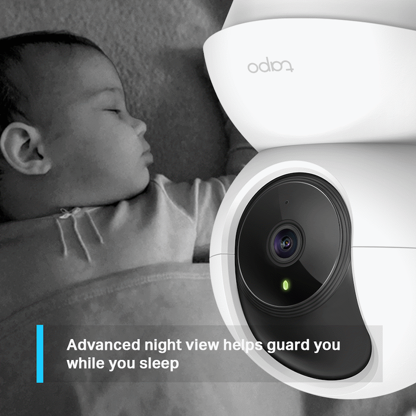 TP-Link Tapo TC70 1080P Pan/Tilt Home Security Wi-Fi Camera - Image 5