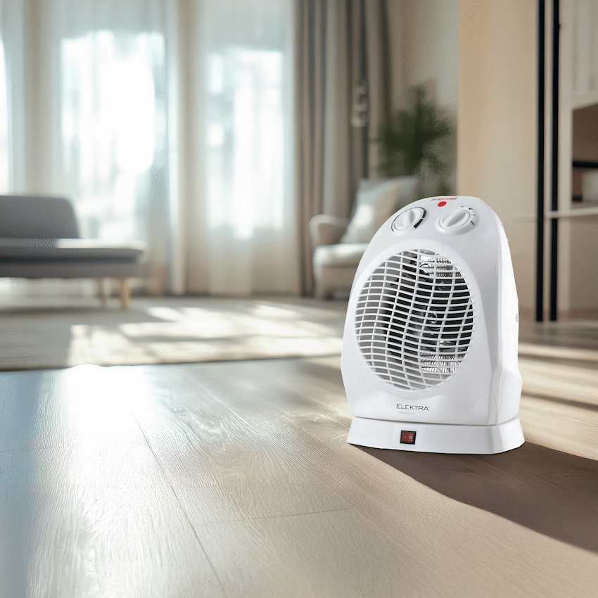 Elektra Comfort Oscillating Fan Heater - Image 5