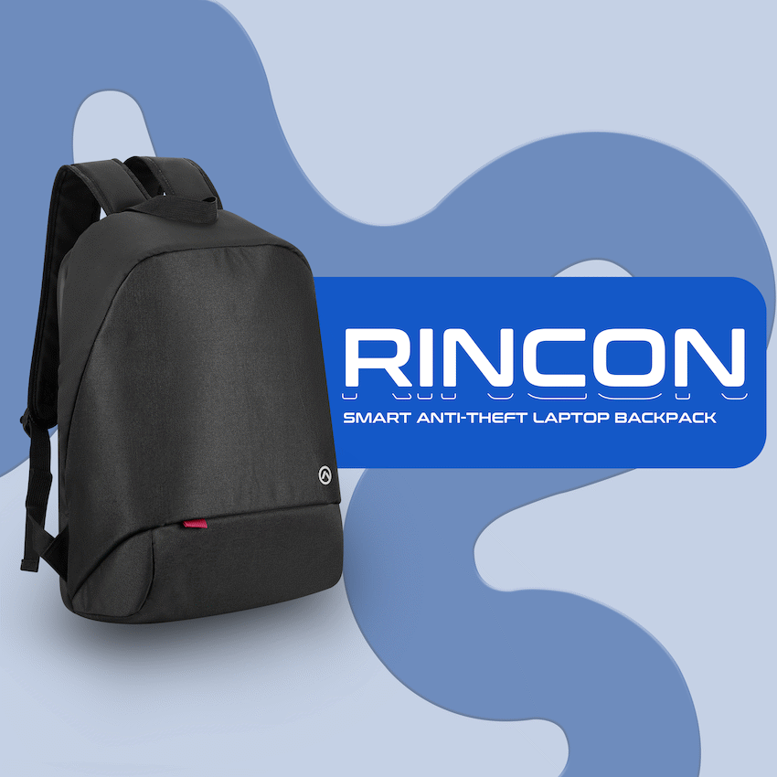 Amplify Rincon 15.6" Smart Anti-Theft Laptop Backpack - Image 5