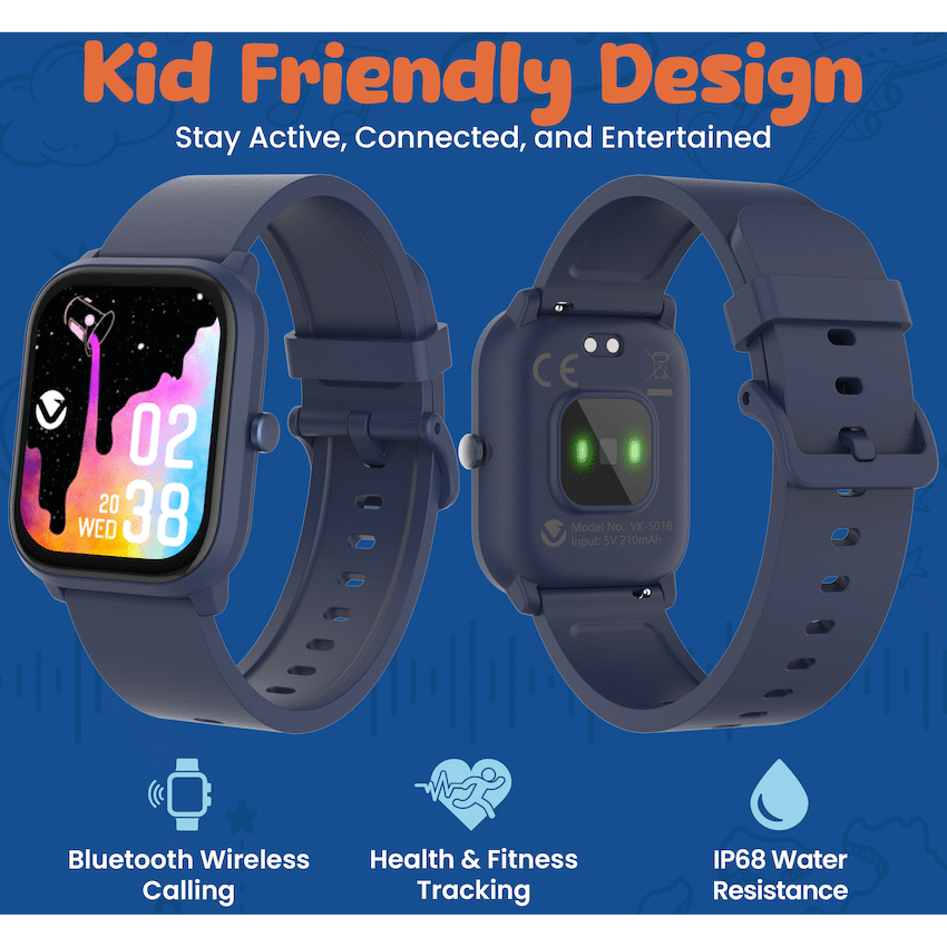 Volkano Vivo Series Kids Smart Watch - Dark Blue - Image 5