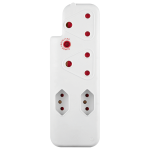 Switched 4-Way Medium Surge Adaptor