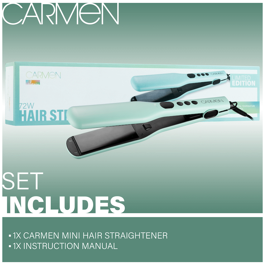 Carmen Colours LED Wide Plate Hair Straightener - Image 5