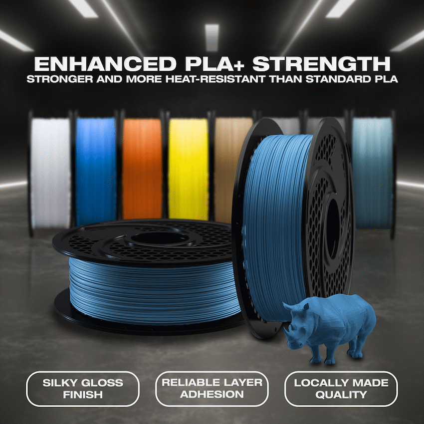SA Filament Silk PLA Plus Filament 1kg - Steel Blue - Image 5