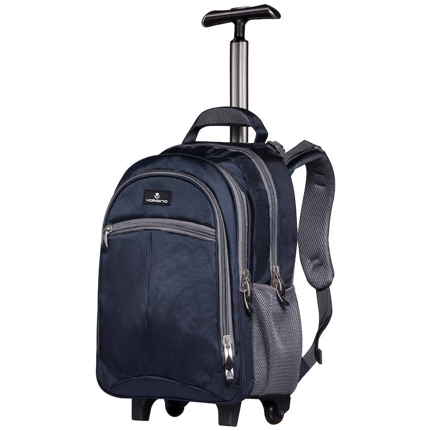 Volkano Orthopaedic Trolley Backpack 35l - Navy/Grey - Image 5