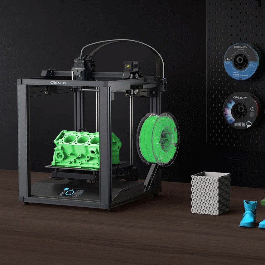 Creality Hyper PLA Filament - RFID - Green - Image 5