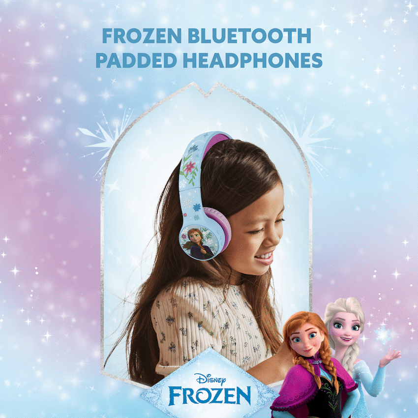 Disney Frozen Bluetooth Padded Headphones with dB Switch Function - Image 5