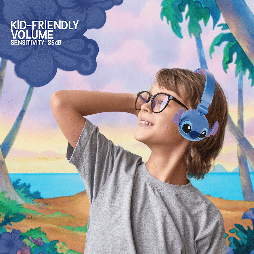 Stitch Bluetooth Padded Headphone with Removable Cups - Image 5