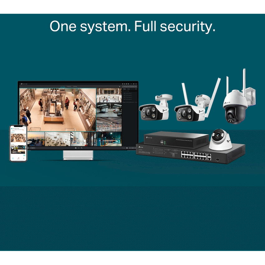 TP-Link Vigi C440 4MP 4mm Full-Color Turret Network Camera - Image 5
