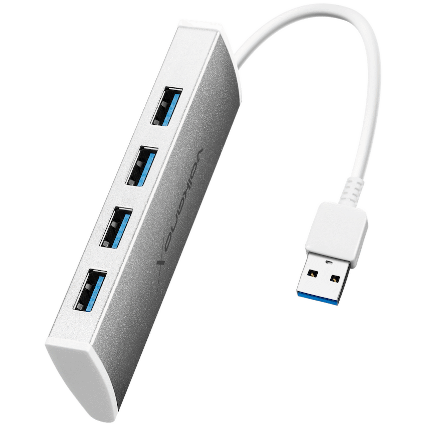 VolkanoX Media Series 4-Port USB Hub with Power Cable - Image 5