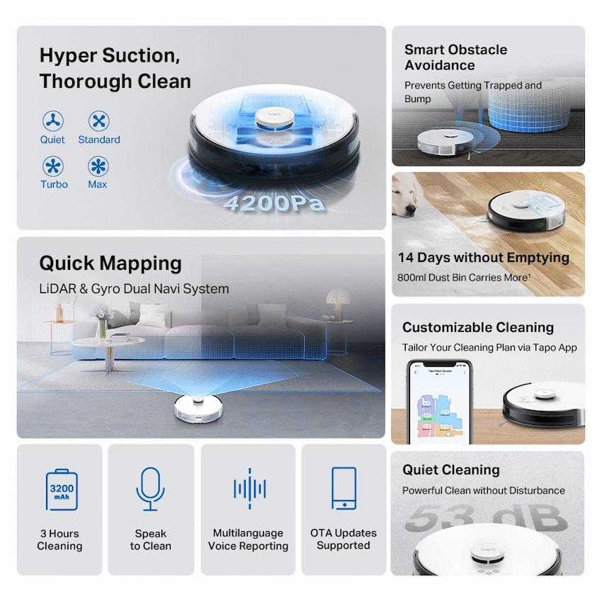 LiDAR Navigation Robot Vacuum - Image 5